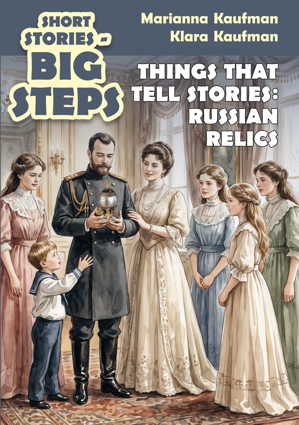 Кауфман М. Ю. и др. Вещи с историей: российские реликвии. Книга для чтения. 5 класс. Учебное пособие. QR-код для аудио. Английский язык