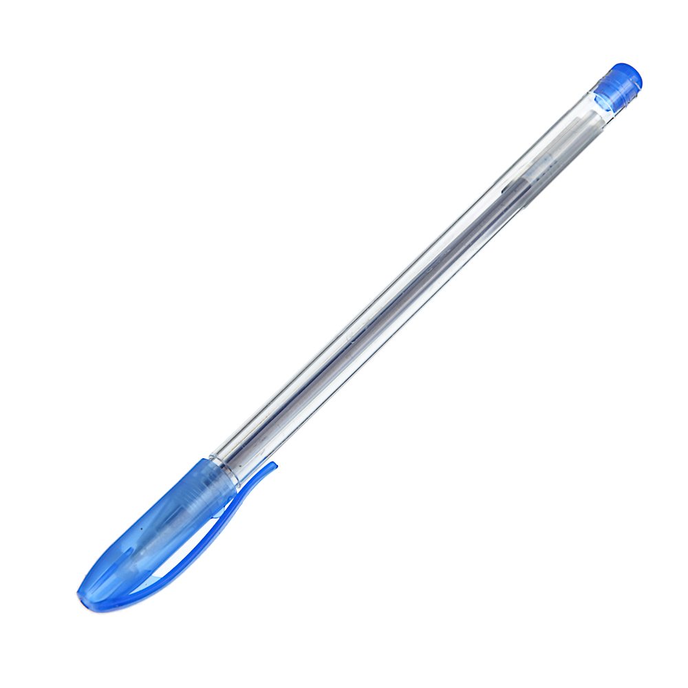 Ручка гелевая синяя, наконечник, пластик